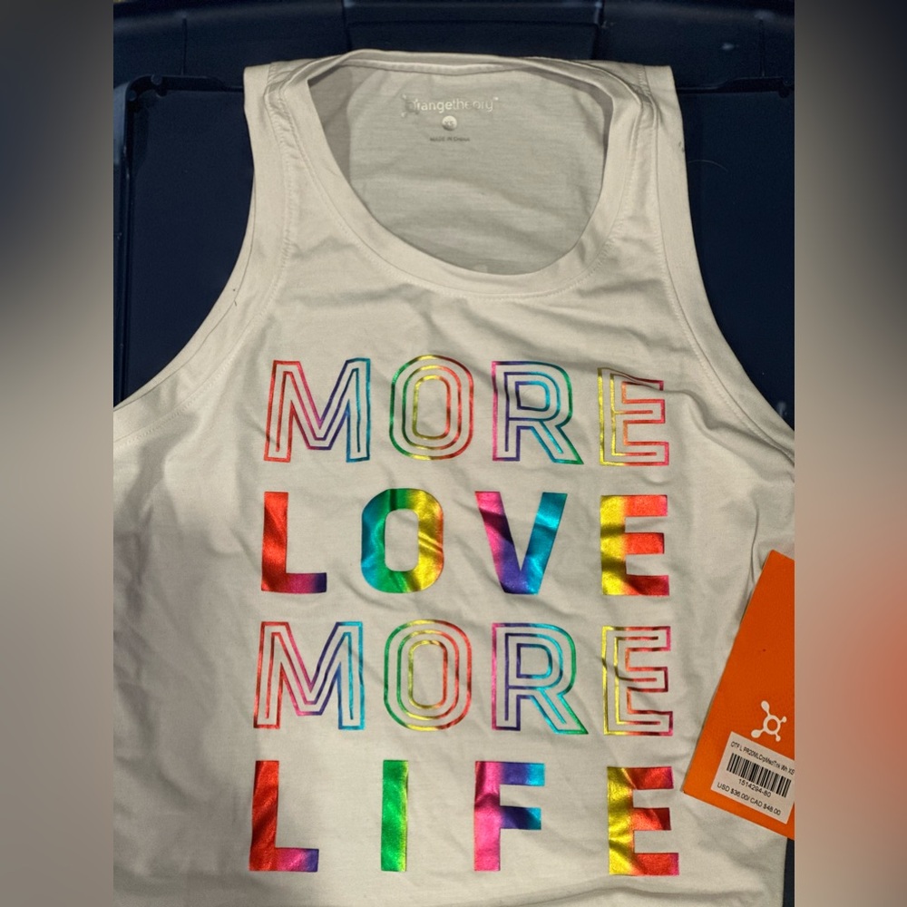 OTF ORANGE THEORY PRIDE TANK